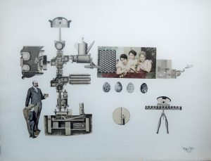 Stephan Pral, ohne Titel – Collage 1