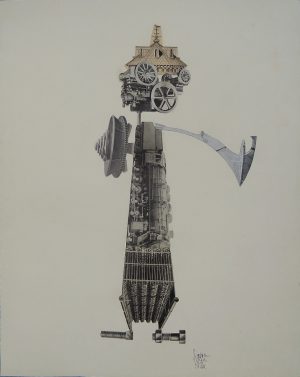 Stephan Pral, ohne Titel – Collage 3