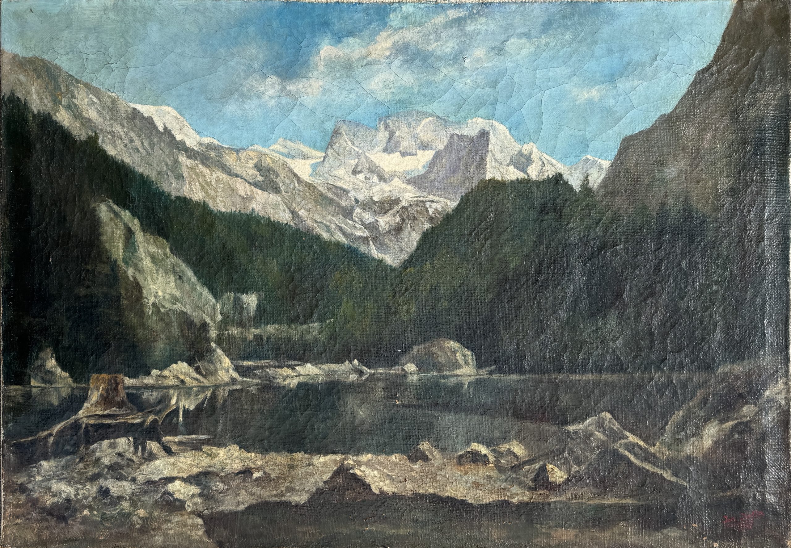 Josef Kafka (1873-1955) – Ankogel (Salzburg/Kärnten)