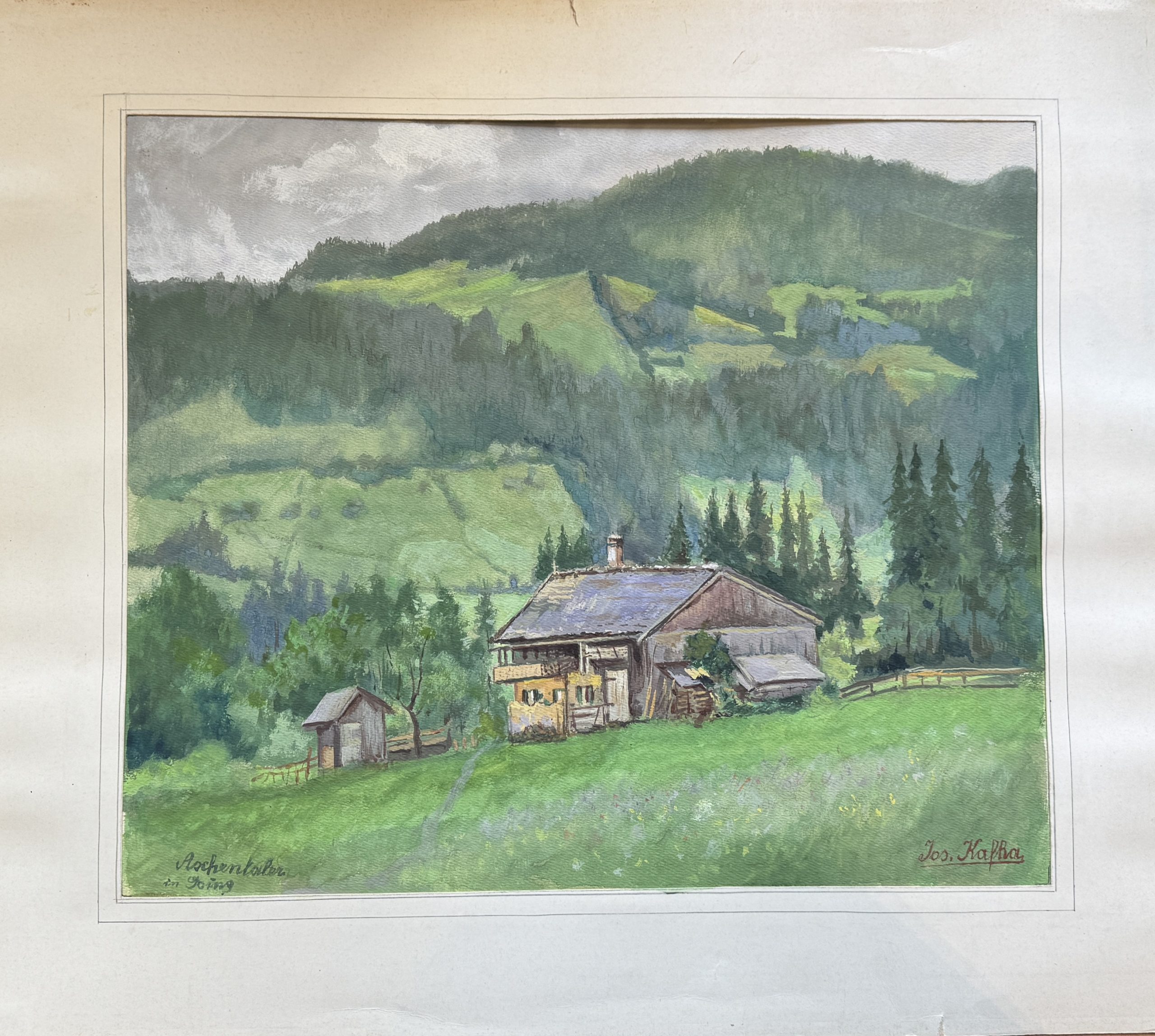 Josef Kafka – Aschentaler in Going (Salzburg)